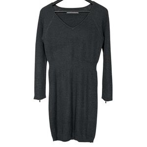 Andrew Marc Casual Ribbed Knit Sweater Dress M
